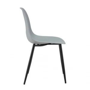 mobiliario-contract-silla cluny metal negro polipropileno gris 4 2